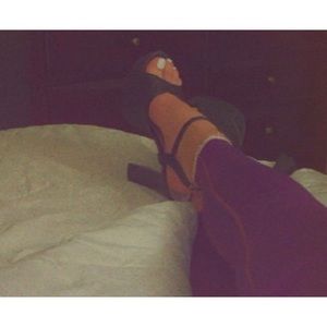 Black Platform Heels 5.5” 🖤👠